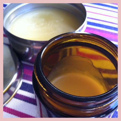 Body Balm - beeswax and macadamia oil